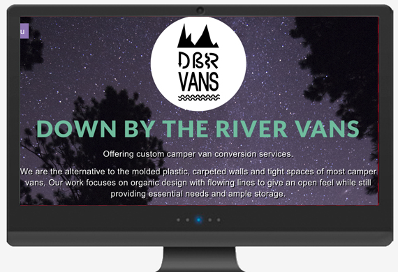 DBR vans Web site